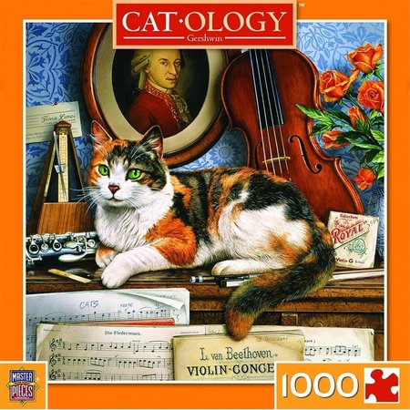 MASTERPIECES Masterpieces 71761 Gerschwin Cat-O-Logy Puzzle 71761